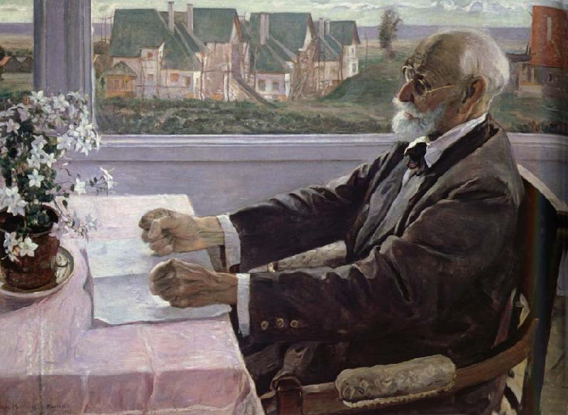 Nesterov Nikolai Stepanovich The portrait of Pavlovian Germany oil painting art
